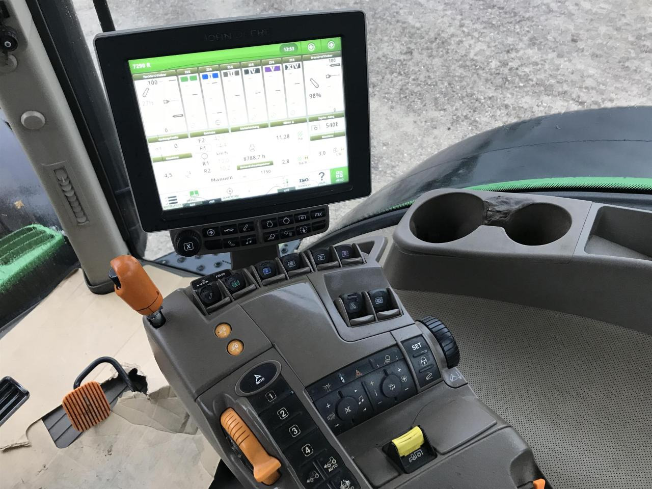 جرار John Deere 7290R: صور 9