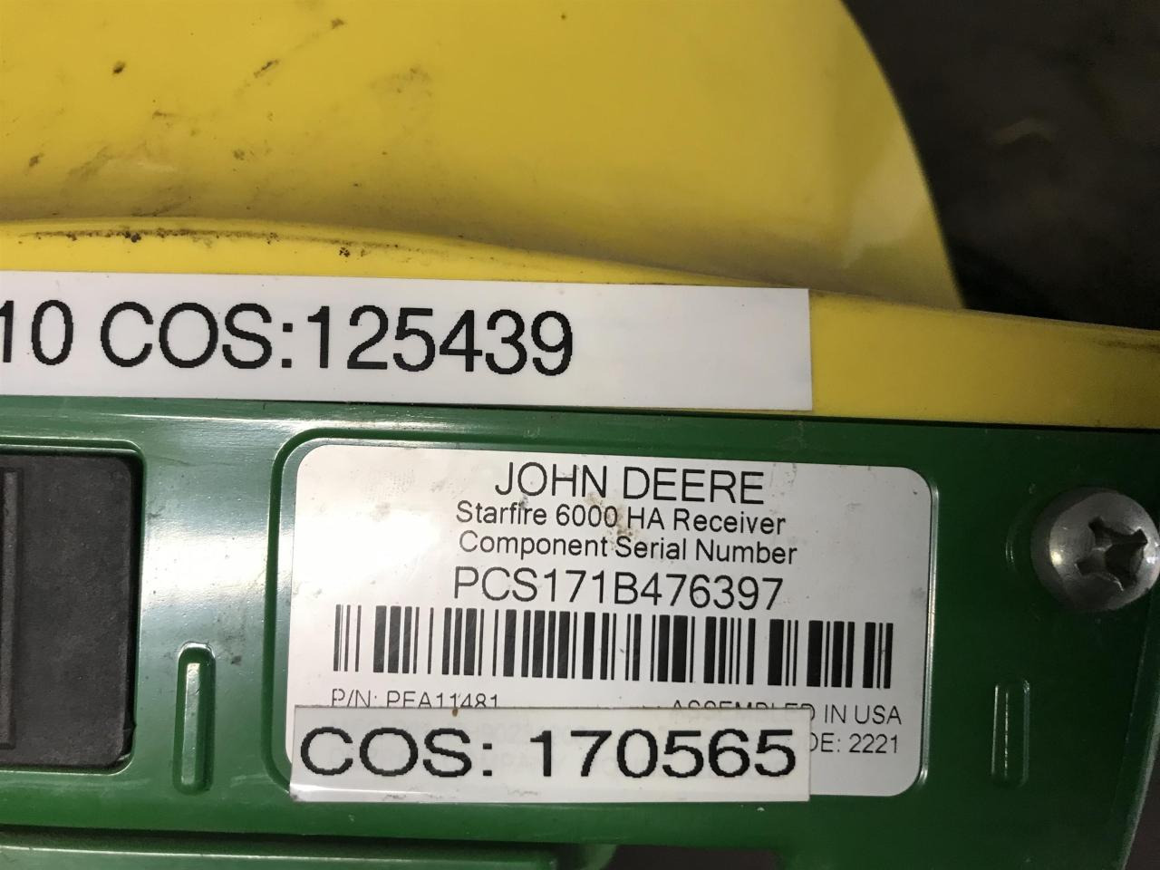 John Deere SF6000 - نظم الملاحة - الآلات والماكينات الزراعية: صور 3 John Deere SF6000 - نظم الملاحة - الآلات والماكينات الزراعية: صور 3
