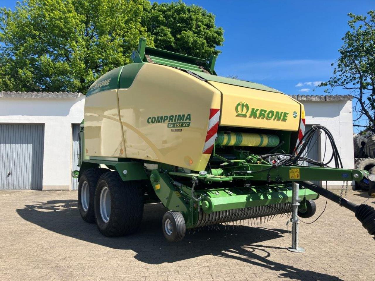 Krone CF 155 XC - مكبس القش الدائري: صور 1 Krone CF 155 XC - مكبس القش الدائري: صور 1