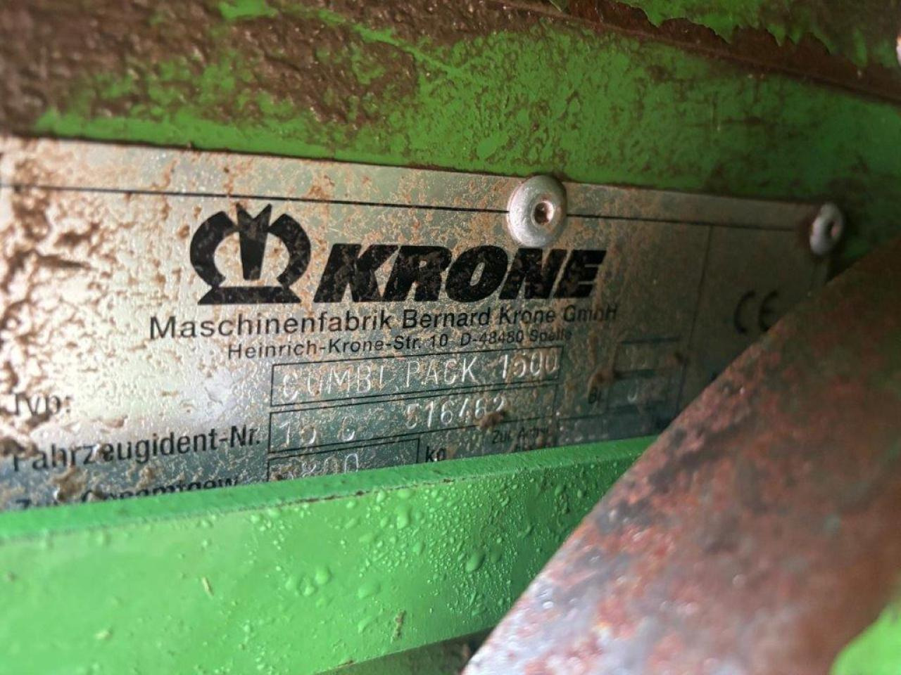 Krone CP 1500 MC - مكبس القش الدائري: صور 5 Krone CP 1500 MC - مكبس القش الدائري: صور 5