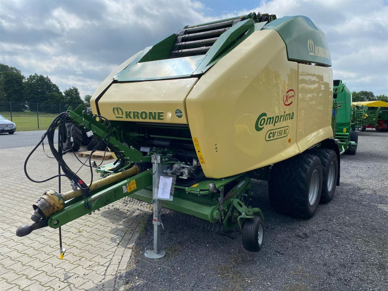 Krone CV 150 XC x-treme - مكبس القش الدائري: صور 4 Krone CV 150 XC x-treme - مكبس القش الدائري: صور 4