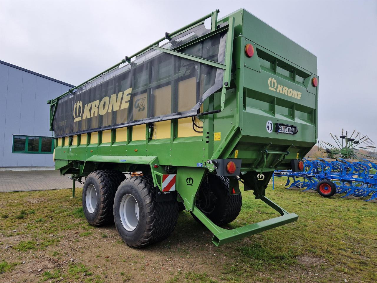 Krone GX 440 - قلابة مقطورة الزراعية: صور 3 Krone GX 440 - قلابة مقطورة الزراعية: صور 3