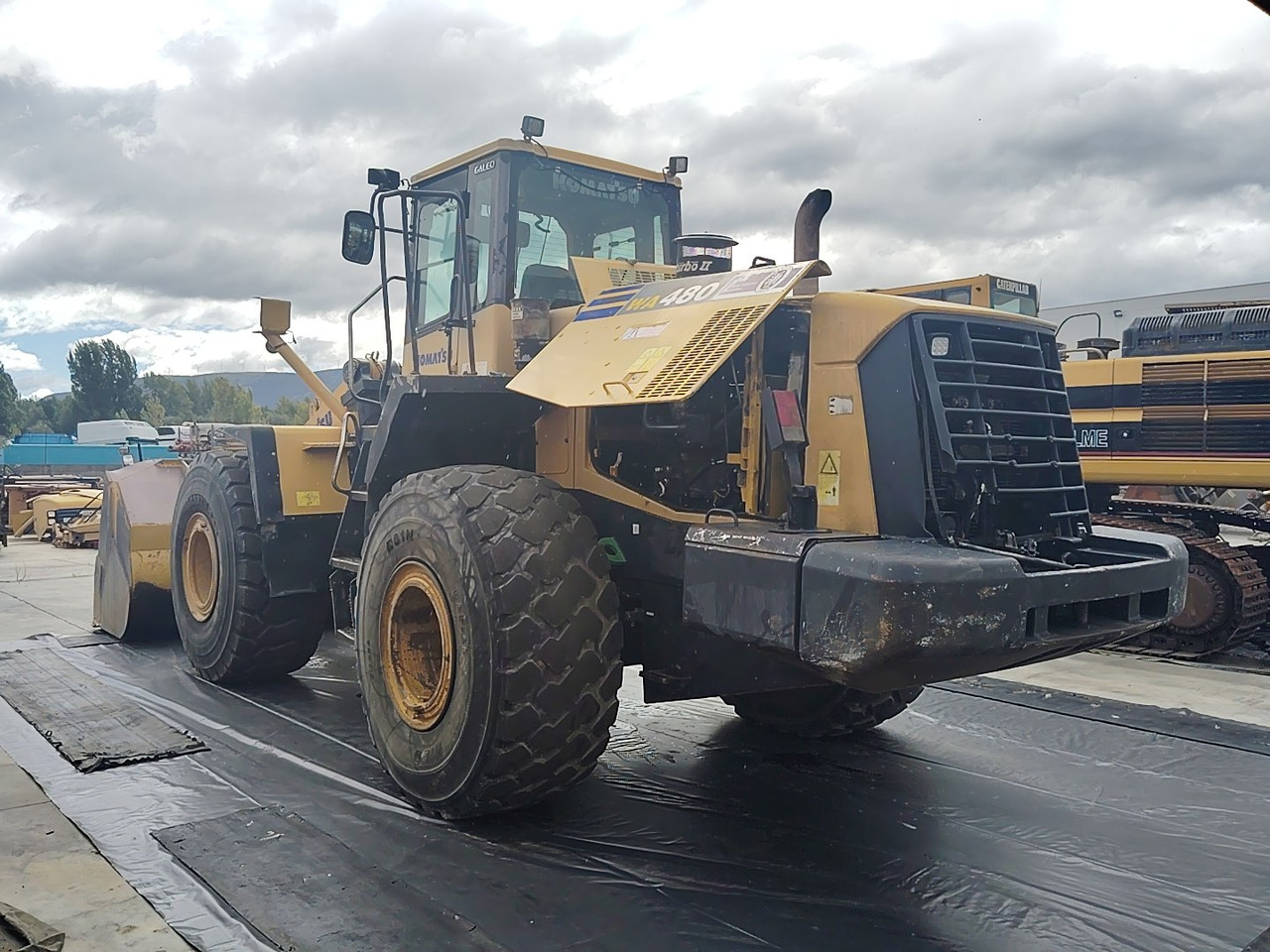 KOMATSU WA480-5H - اللودر بعجل: صور 3 KOMATSU WA480-5H - اللودر بعجل: صور 3
