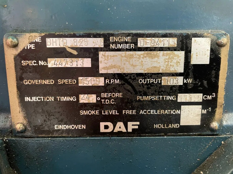 DAF DHTD 825 AG dieselmotor, 140 PK als nieuw! - المحرك - معدات المناولة: صور 4 DAF DHTD 825 AG dieselmotor, 140 PK als nieuw! - المحرك - معدات المناولة: صور 4