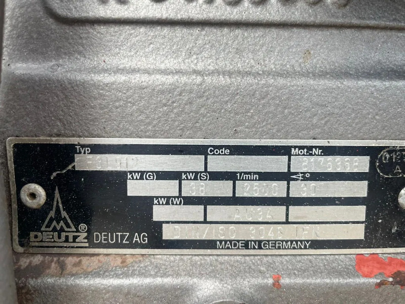 Deutz F3L 912 Motor 3 cilinder 38 kW 52 PK Diesel Motor - المحرك - معدات المناولة: صور 3 Deutz F3L 912 Motor 3 cilinder 38 kW 52 PK Diesel Motor - المحرك - معدات المناولة: صور 3
