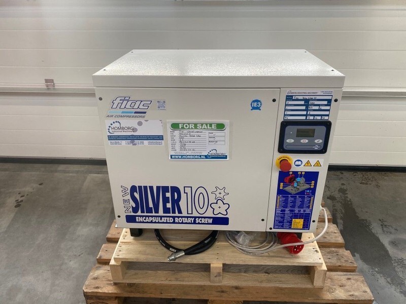 Fiac New Silver 10 Silent 7.5 kW 860 L / min 10 bar Elektrische Schroefcompressor - ضاغط الهواء: صور 2 Fiac New Silver 10 Silent 7.5 kW 860 L / min 10 bar Elektrische Schroefcompressor - ضاغط الهواء: صور 2