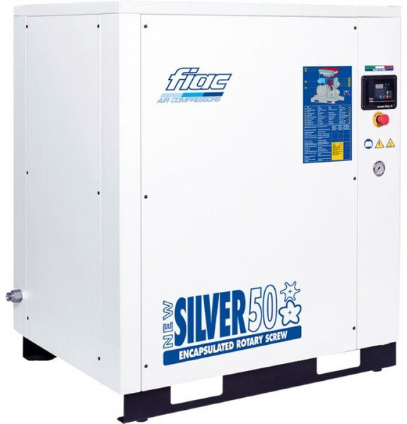 Fiac New Silver 50 Silent 37 kW 5000 L / min 10 Bar Elektrische Schroefcompressor - ضاغط الهواء: صور 1 Fiac New Silver 50 Silent 37 kW 5000 L / min 10 Bar Elektrische Schroefcompressor - ضاغط الهواء: صور 1