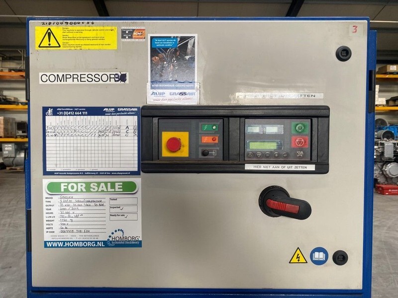 Grassair S218.10 Elektrische 75 kW 10.000 L / min Silent Schroefcompressor - ضاغط الهواء: صور 4 Grassair S218.10 Elektrische 75 kW 10.000 L / min Silent Schroefcompressor - ضاغط الهواء: صور 4