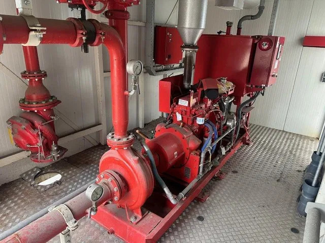 John Deere 4045 DF 120 Fire Pump Diesel Waterpompset Sprinkler installatie 94 m3 / h as New ! - مضخة مياه: صور 1 John Deere 4045 DF 120 Fire Pump Diesel Waterpompset Sprinkler installatie 94 m3 / h as New ! - مضخة مياه: صور 1