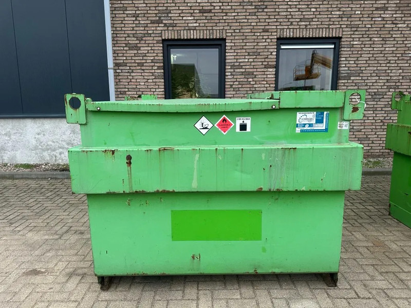 Kiwa IBC Steenbergen 2000 liter Dieseltank met handpomp Milieutank - خزان تخزين: صور 1 Kiwa IBC Steenbergen 2000 liter Dieseltank met handpomp Milieutank - خزان تخزين: صور 1