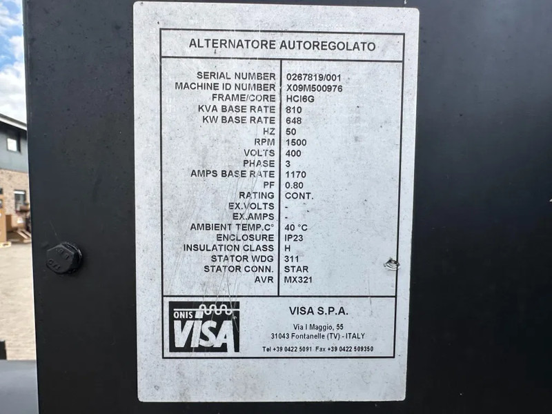 MTU 12V 2000 Stamford 810 kVA generatorset - مجموعة المولدات: صور 4 MTU 12V 2000 Stamford 810 kVA generatorset - مجموعة المولدات: صور 4