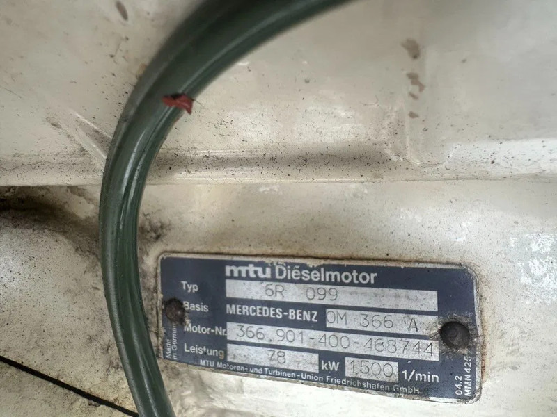 MTU 6R 099 Mercedes Benz OM 366 A 96 kVA Marine generatorset - مجموعة المولدات: صور 5 MTU 6R 099 Mercedes Benz OM 366 A 96 kVA Marine generatorset - مجموعة المولدات: صور 5