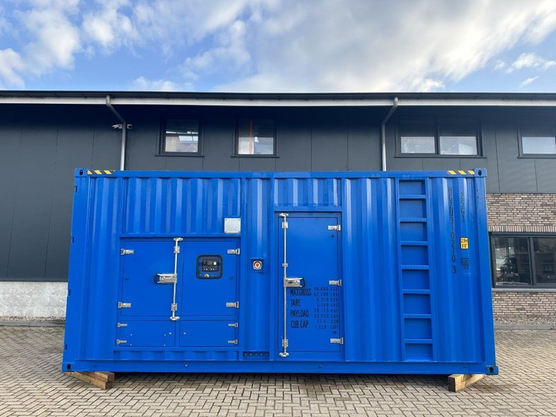 Mitsubishi S12H-PTA Leroy Somer 1100 kVA Supersilent generatorset in 20 ft container New ! - مجموعة المولدات: صور 1 Mitsubishi S12H-PTA Leroy Somer 1100 kVA Supersilent generatorset in 20 ft container New ! - مجموعة المولدات: صور 1