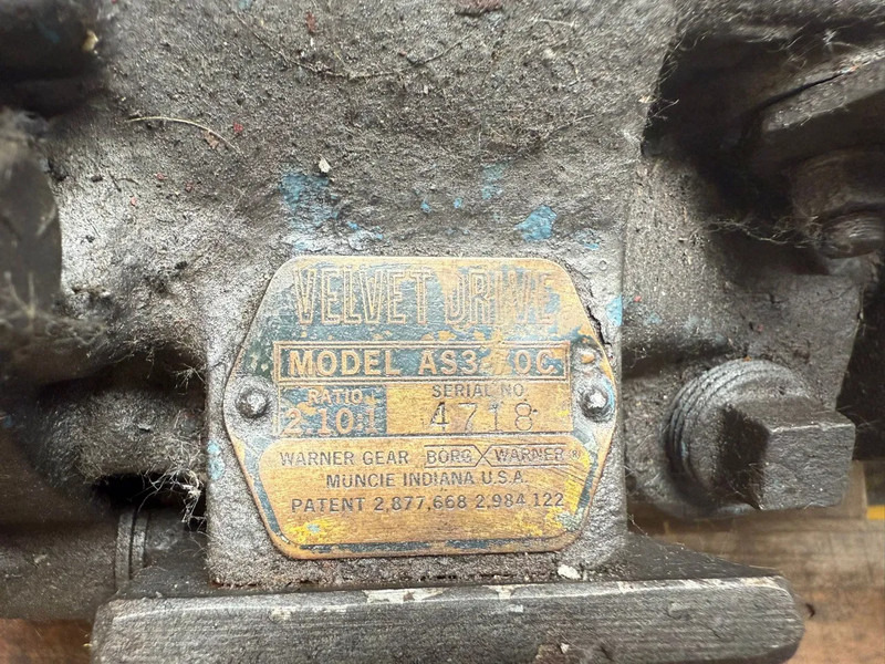 Velvet Drive AS3 70C Keerkoppeling Ratio 2.10:1 Gearbox - المحرك - معدات المناولة: صور 3 Velvet Drive AS3 70C Keerkoppeling Ratio 2.10:1 Gearbox - المحرك - معدات المناولة: صور 3