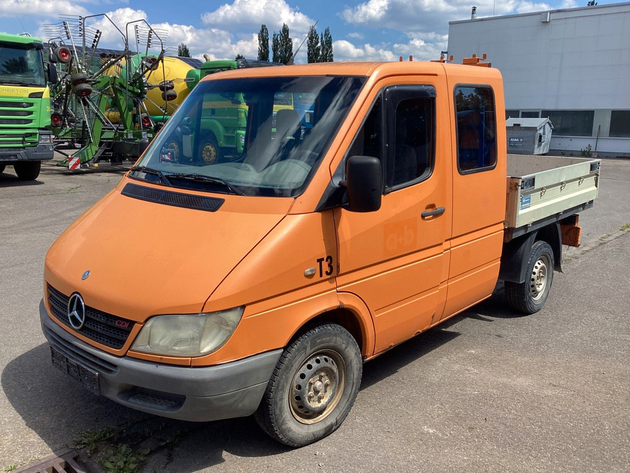 Mercedes-Benz Sprinter Pritsche Doka 211 CDI - الشاحنات الصغيرة المسطحة, الشاحنات الصغيرة كابينة مزدوجة: صور 1 Mercedes-Benz Sprinter Pritsche Doka 211 CDI - الشاحنات الصغيرة المسطحة, الشاحنات الصغيرة كابينة مزدوجة: صور 1