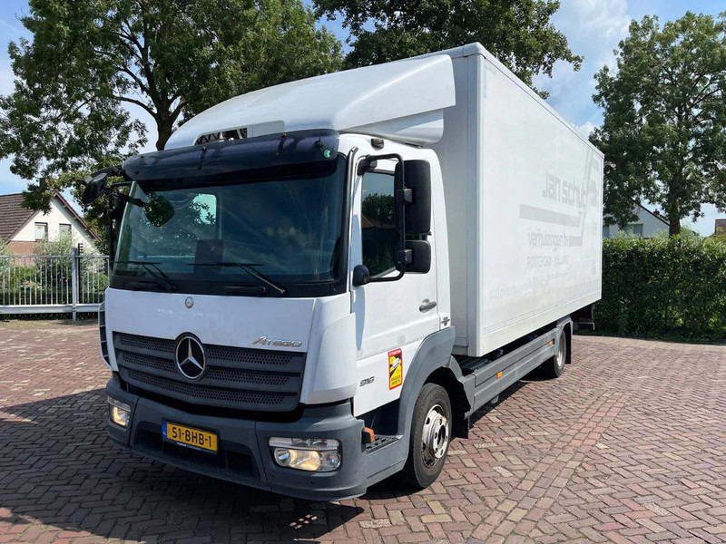 Mercedes-Benz Atego 916 - بصندوق مغلق شاحنة: صور 4 Mercedes-Benz Atego 916 - بصندوق مغلق شاحنة: صور 4