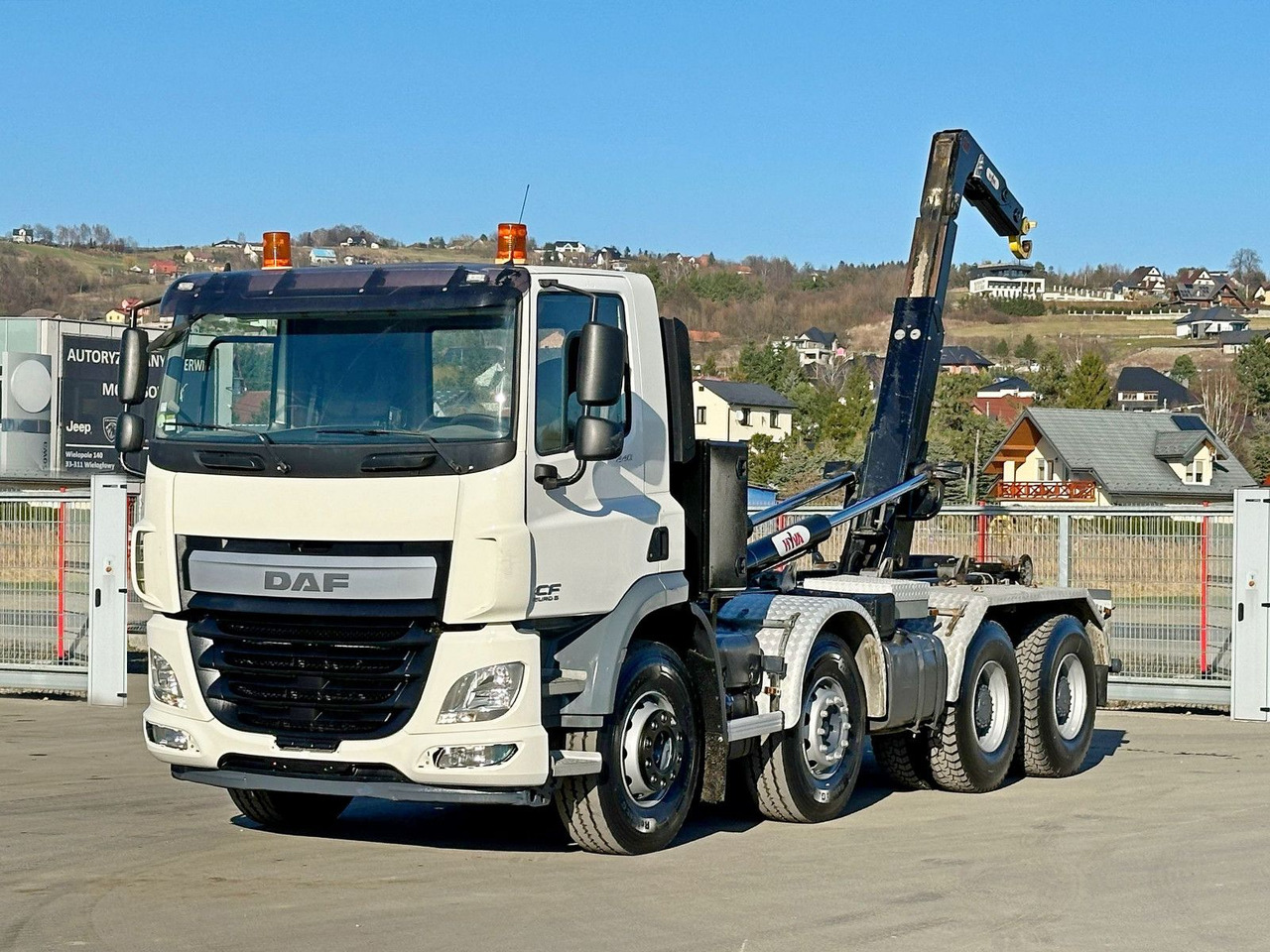 DAF CF 440 * Abrollkipper * 8x4! - شاحنة ذات الخطاف, شاحنة كرين: صور 2 DAF CF 440 * Abrollkipper * 8x4! - شاحنة ذات الخطاف, شاحنة كرين: صور 2