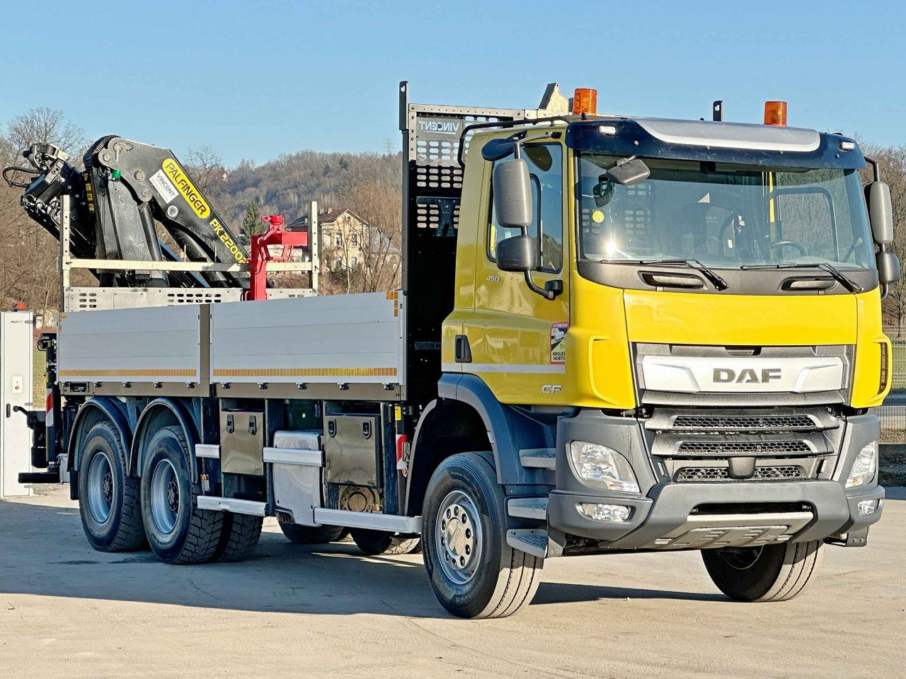 DAF CF 450 * PK 22002 - EH D + FUNK * 6x4 * TOP - شاحنة كرين, شاحنات مسطحة: صور 3 DAF CF 450 * PK 22002 - EH D + FUNK * 6x4 * TOP - شاحنة كرين, شاحنات مسطحة: صور 3