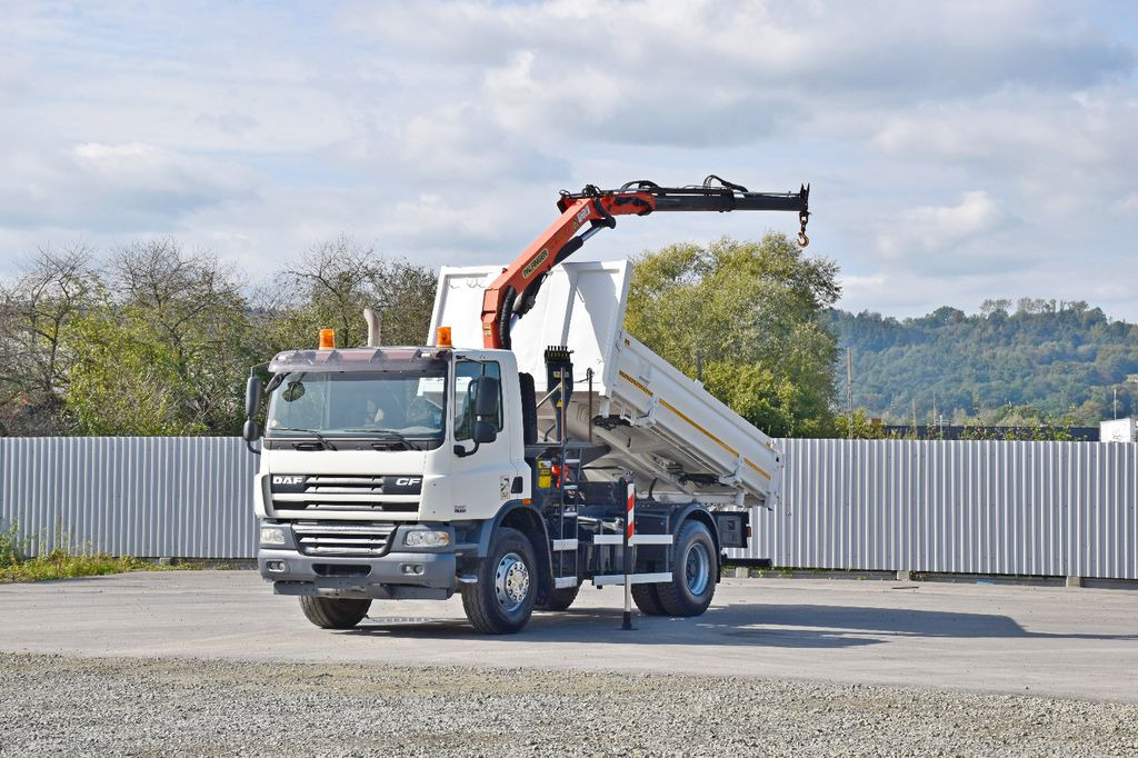 DAF CF 75.310 Kipper 4,30 m + KRAN * TOPZUSTAND DAF CF 75.310 Kipper 4,30 m + KRAN * TOPZUSTAND - قلابات, شاحنة كرين: صور 2 DAF CF 75.310 Kipper 4,30 m + KRAN * TOPZUSTAND DAF CF 75.310 Kipper 4,30 m + KRAN * TOPZUSTAND - قلابات, شاحنة كرين: صور 2