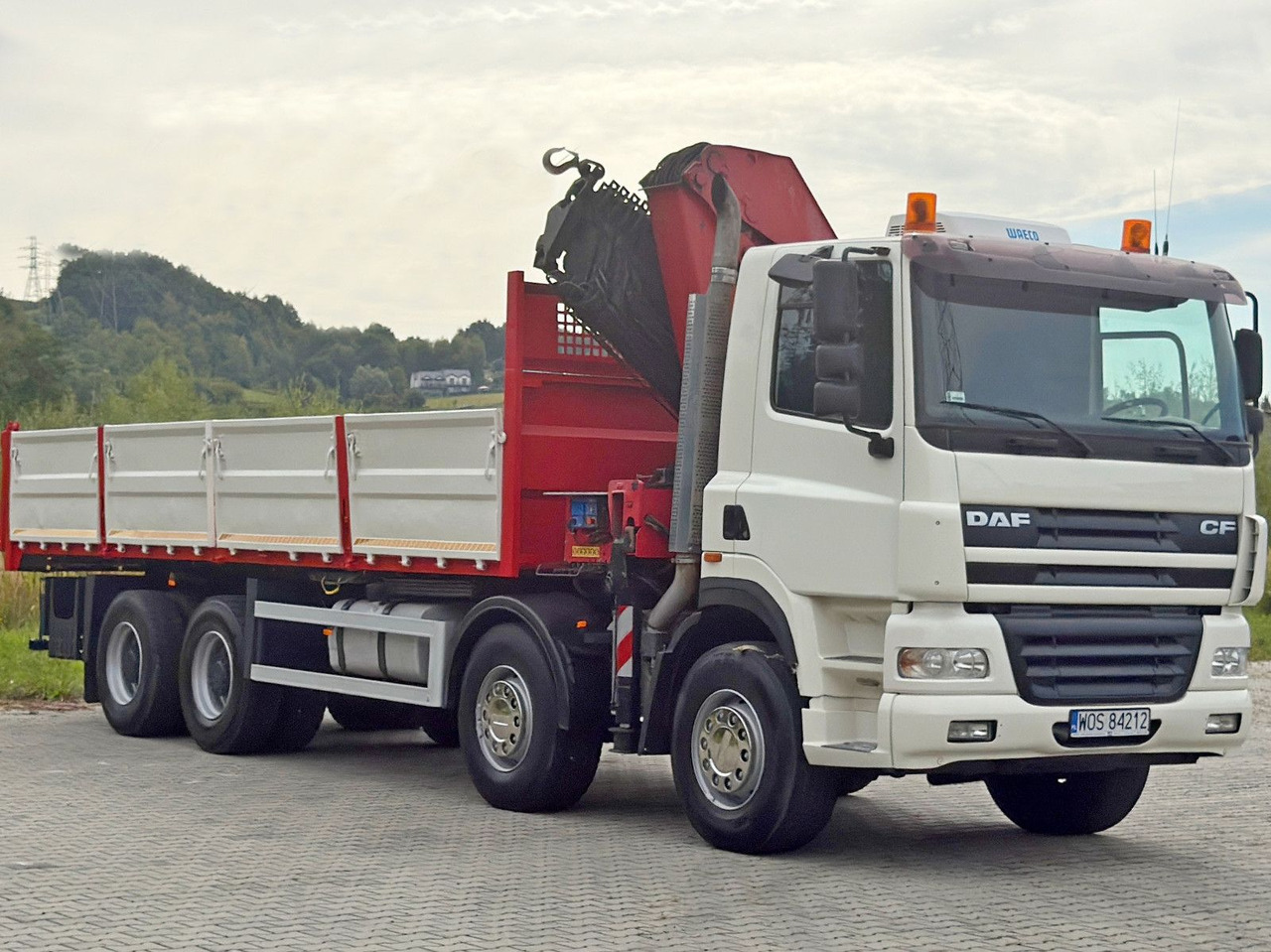 DAF CF 85.380 * HMF 2823 K6 (B3) + FUNK * 8x4 * TOP - شاحنة كرين: صور 4 DAF CF 85.380 * HMF 2823 K6 (B3) + FUNK * 8x4 * TOP - شاحنة كرين: صور 4