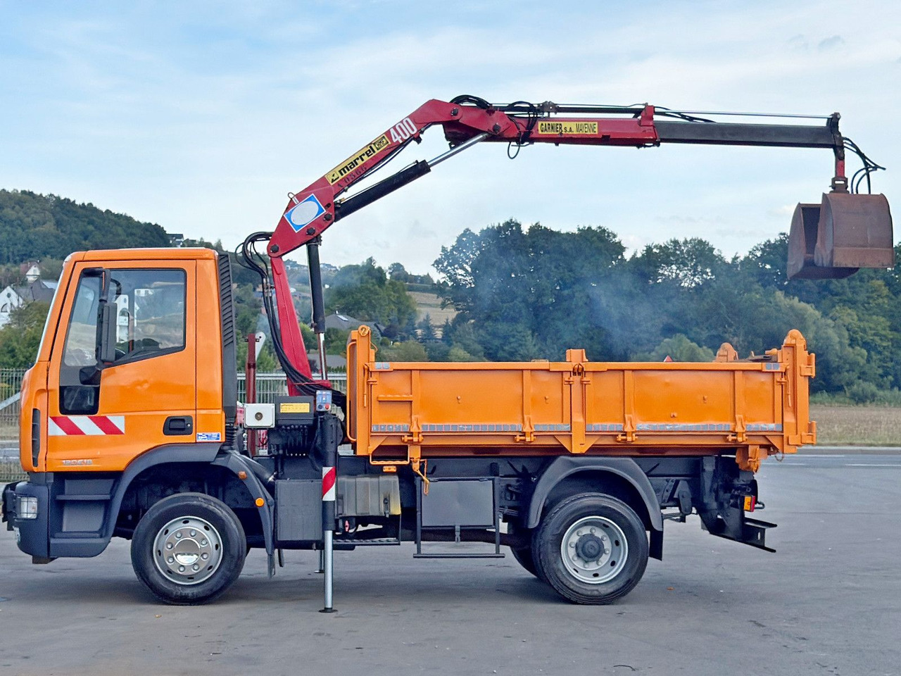 Iveco EUROCARGO 120E18 * HMF 403 K1 * TOPZUSTAND - شاحنة كرين, قلابات: صور 5 Iveco EUROCARGO 120E18 * HMF 403 K1 * TOPZUSTAND - شاحنة كرين, قلابات: صور 5