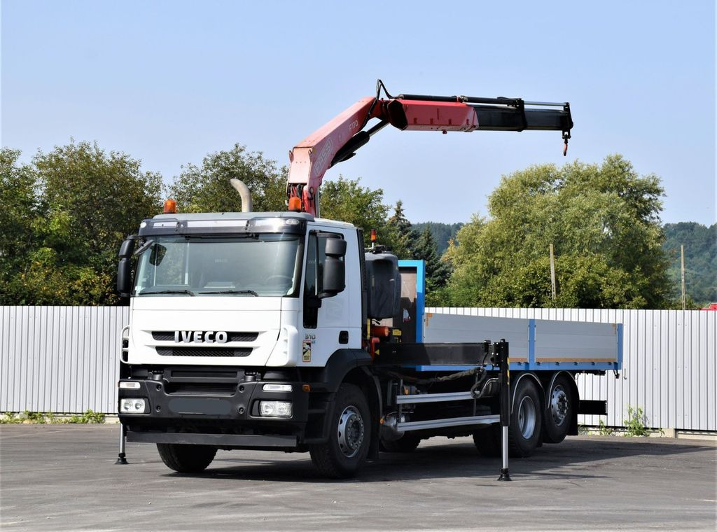 Iveco Stralis 310 PRITSCHE 7,05m +KRAN +FUNK - شاحنة كرين: صور 2 Iveco Stralis 310 PRITSCHE 7,05m +KRAN +FUNK - شاحنة كرين: صور 2