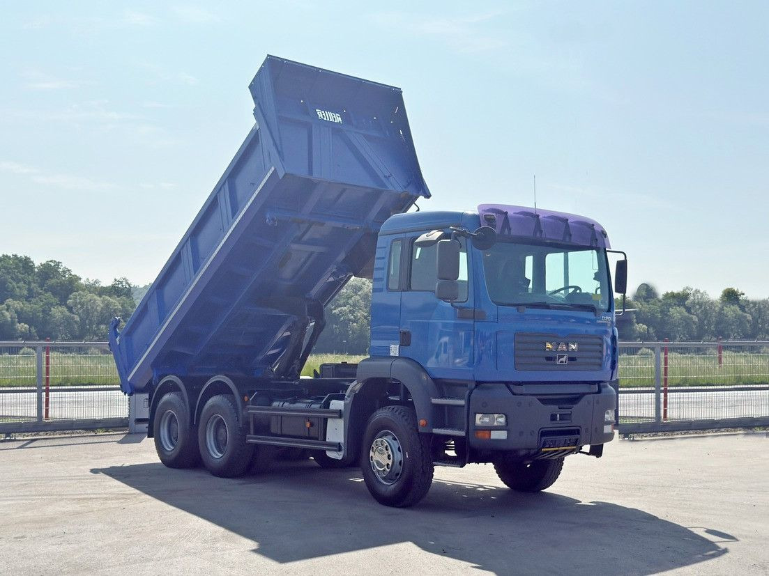 MAN TGA 33.350 * BORDMATIC *6x4 * TOPZUSTAND - قلابات, شاحنة كرين: صور 1 MAN TGA 33.350 * BORDMATIC *6x4 * TOPZUSTAND - قلابات, شاحنة كرين: صور 1