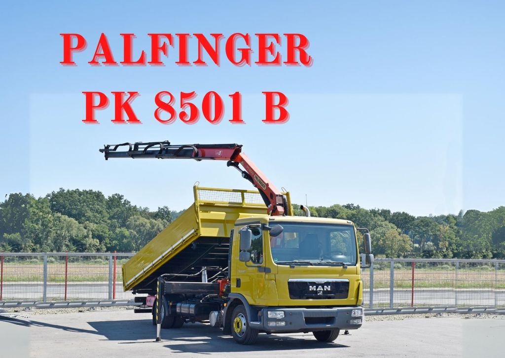 MAN TGL 12.220 Kipper 5,05 m + PK 8501 B *TOPZUSTAND MAN TGL 12.220 Kipper 5,05 m + PK 8501 B *TOPZUSTAND - قلابات, شاحنة كرين: صور 1 MAN TGL 12.220 Kipper 5,05 m + PK 8501 B *TOPZUSTAND MAN TGL 12.220 Kipper 5,05 m + PK 8501 B *TOPZUSTAND - قلابات, شاحنة كرين: صور 1