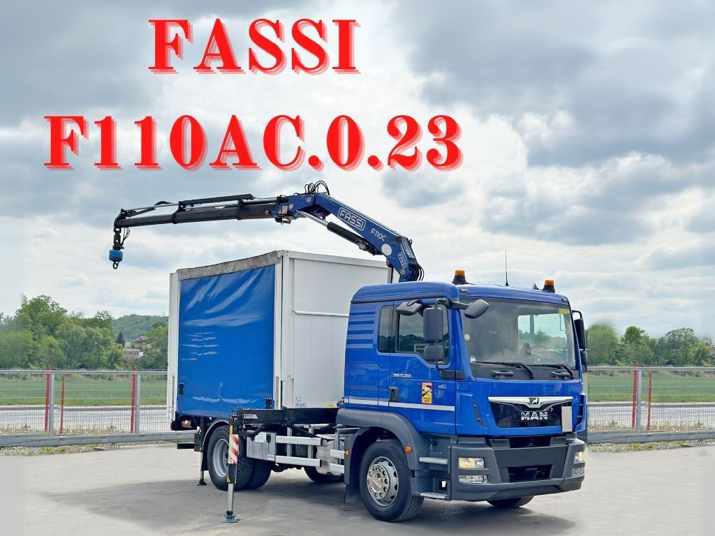 MAN TGM 15.250* FASSI F110A.0.23 * TOPZUSTAND - شاحنة كرين: صور 1 MAN TGM 15.250* FASSI F110A.0.23 * TOPZUSTAND - شاحنة كرين: صور 1