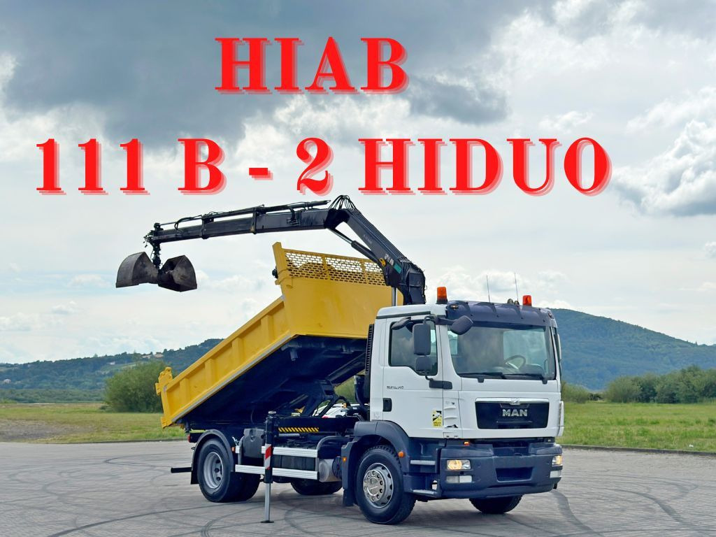 MAN TGM 18.340* KIPPER 4,05m*HIAB 111 B-2 HIDUO/FUNK - شاحنة كرين: صور 1 MAN TGM 18.340* KIPPER 4,05m*HIAB 111 B-2 HIDUO/FUNK - شاحنة كرين: صور 1