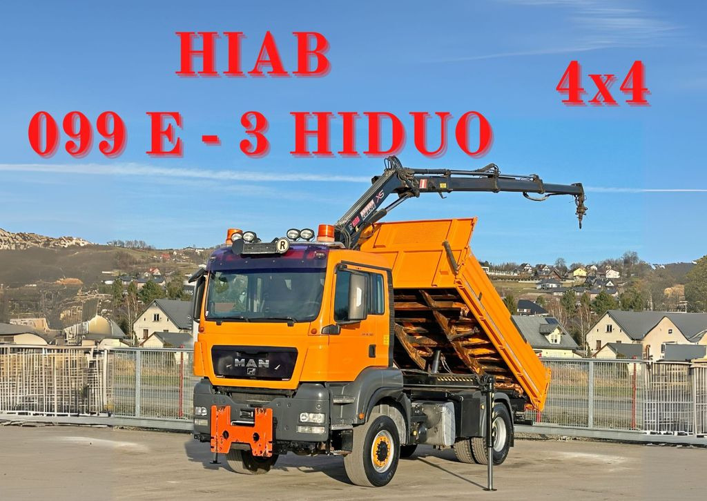 MAN TGS 18.360 * HIAB 099 E-3 HIDUO + FUNK *4x4 - شاحنة كرين, قلابات: صور 1 MAN TGS 18.360 * HIAB 099 E-3 HIDUO + FUNK *4x4 - شاحنة كرين, قلابات: صور 1