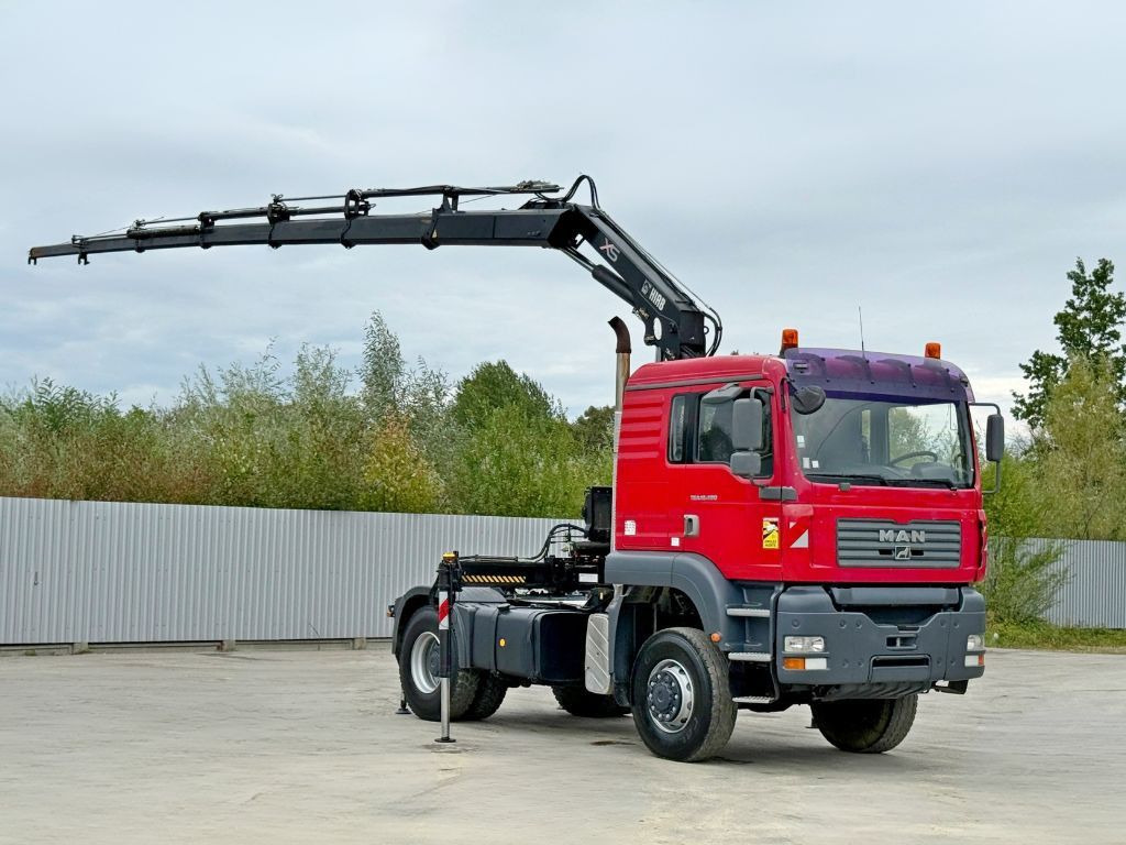 MAN TGS 18.480 * HIAB 144 D - HIDUO + FUNK/ 4x4 *TOP - شاحنة جرار: صور 2 MAN TGS 18.480 * HIAB 144 D - HIDUO + FUNK/ 4x4 *TOP - شاحنة جرار: صور 2