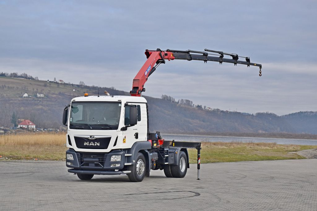 MAN TGS 18.500 Sattelzugmaschine + KRAN /FUNK MAN TGS 18.500 Sattelzugmaschine + KRAN /FUNK - شاحنة كرين: صور 2 MAN TGS 18.500 Sattelzugmaschine + KRAN /FUNK MAN TGS 18.500 Sattelzugmaschine + KRAN /FUNK - شاحنة كرين: صور 2