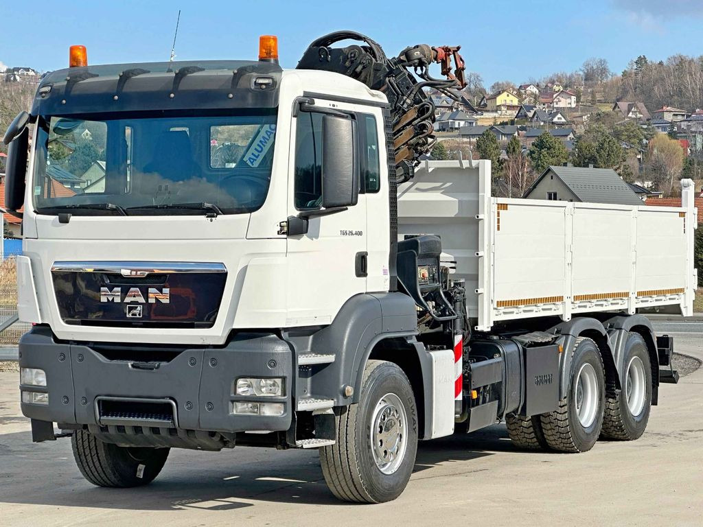 MAN TGS 26.400 * HIAB 166 ES - 3 HIPRO + FUNK * 6x4 - قلابات, شاحنة كرين: صور 3 MAN TGS 26.400 * HIAB 166 ES - 3 HIPRO + FUNK * 6x4 - قلابات, شاحنة كرين: صور 3