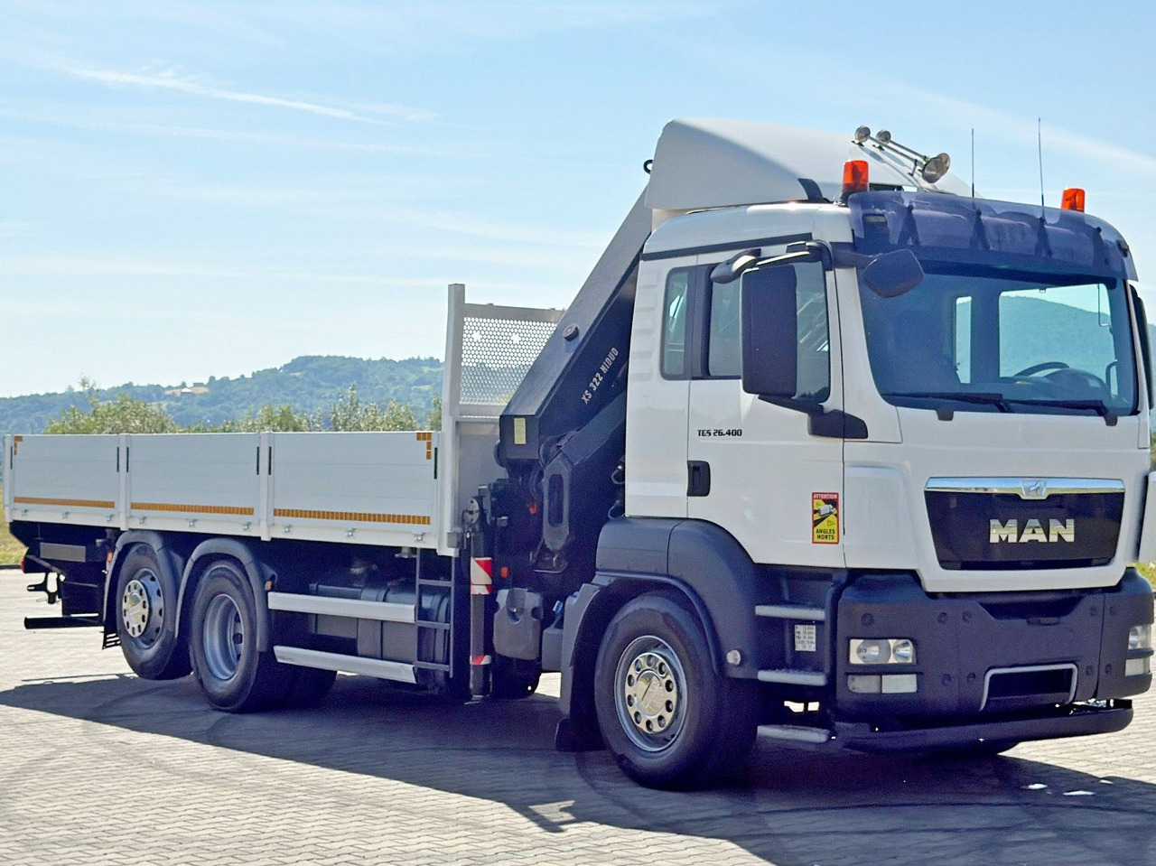 MAN TGS 26.400 * HIAB 322 EP-5 HIDUO + FUNK* TOP - شاحنة كرين: صور 3 MAN TGS 26.400 * HIAB 322 EP-5 HIDUO + FUNK* TOP - شاحنة كرين: صور 3