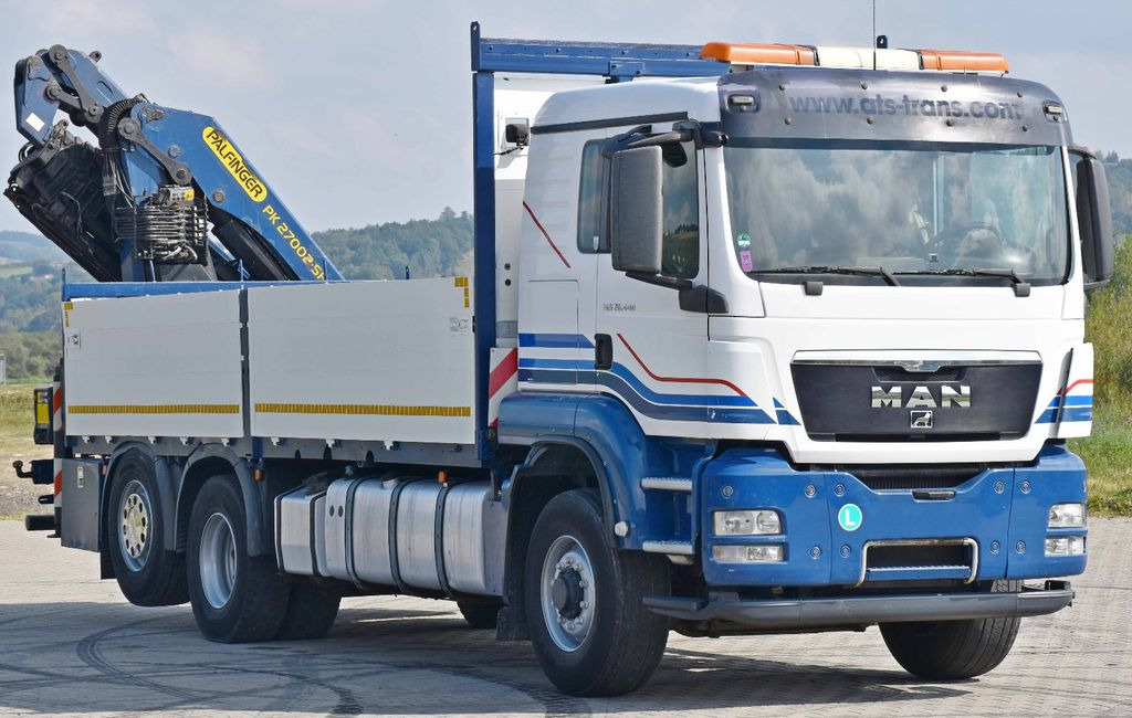 MAN TGS 26.440 *PK 27002 - SH E + JIB PJ060A + FUNK - شاحنة كرين, شاحنات مسطحة: صور 4 MAN TGS 26.440 *PK 27002 - SH E + JIB PJ060A + FUNK - شاحنة كرين, شاحنات مسطحة: صور 4