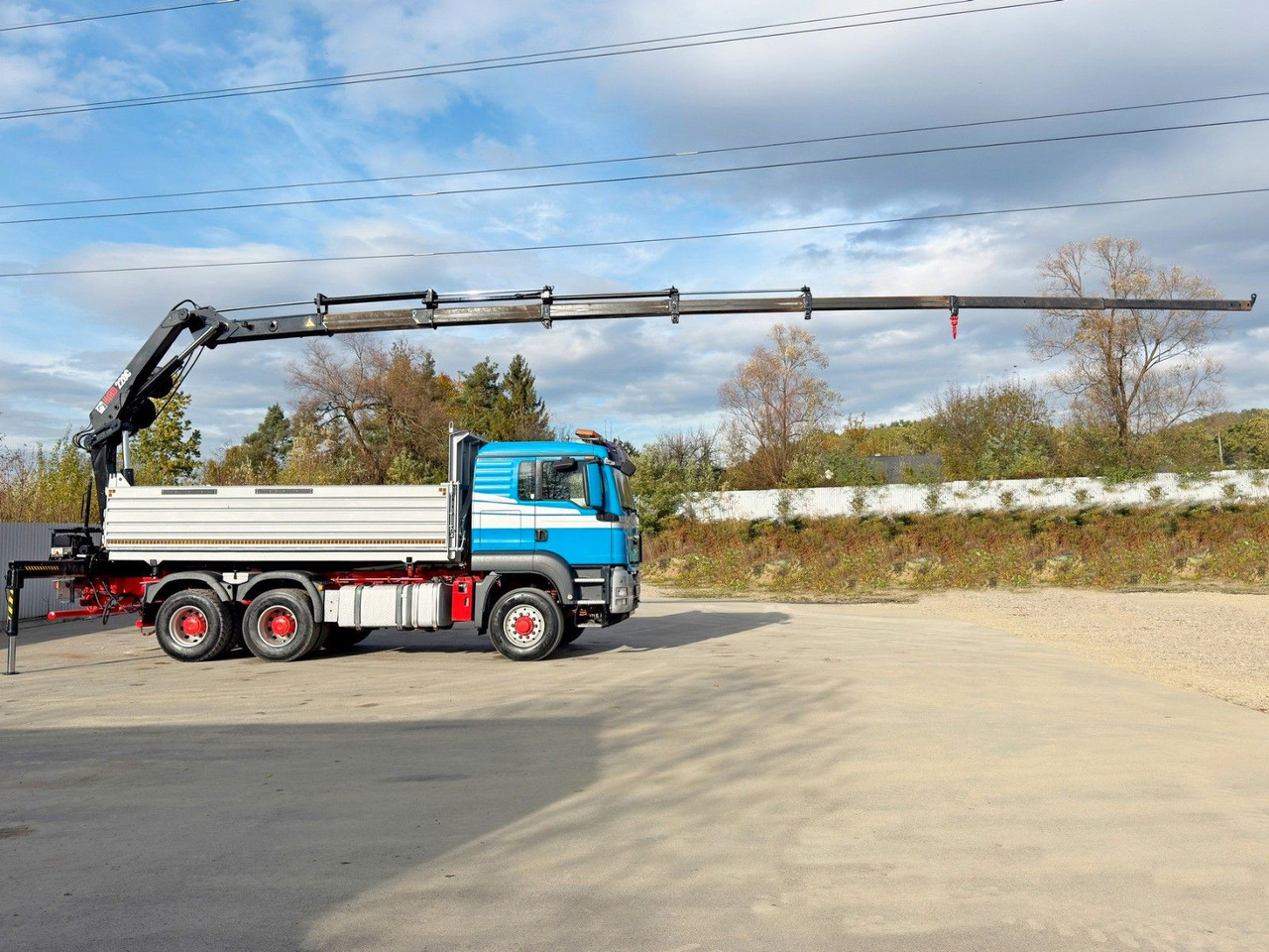 MAN TGS 26.480 * HIAB 220 - C5 + FUNK / 6x6 - قلابات, شاحنة كرين: صور 5 MAN TGS 26.480 * HIAB 220 - C5 + FUNK / 6x6 - قلابات, شاحنة كرين: صور 5