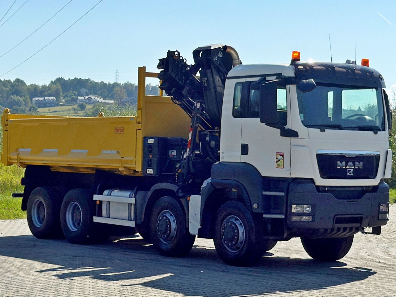 MAN TGS 32.510 * HIAB 288 EP - 5HIDUO/ FUNK * 8x8 - شاحنة كرين: صور 4 MAN TGS 32.510 * HIAB 288 EP - 5HIDUO/ FUNK * 8x8 - شاحنة كرين: صور 4