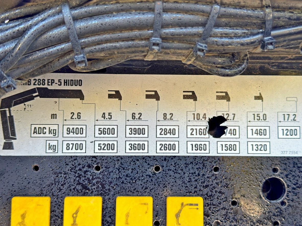 شاحنة كرين MAN TGS 32.510 * HIAB 288 EP - 5HIDUO/ FUNK * 8x8: صور 9 شاحنة كرين MAN TGS 32.510 * HIAB 288 EP - 5HIDUO/ FUNK * 8x8: صور 9