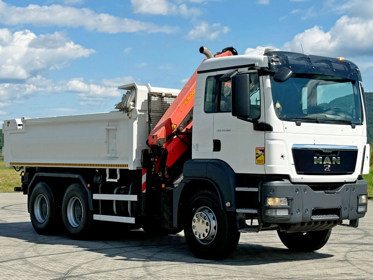 MAN TGS 33.360 * PK 16001 - KB + FUNK * 6x4 - شاحنة كرين: صور 4 MAN TGS 33.360 * PK 16001 - KB + FUNK * 6x4 - شاحنة كرين: صور 4