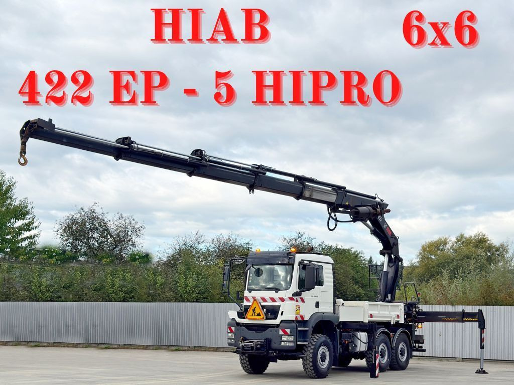 MAN TGS 33.400* HIAB 422 EP-5HIPRO * 6x6 * TOP - شاحنة كرين: صور 1 MAN TGS 33.400* HIAB 422 EP-5HIPRO * 6x6 * TOP - شاحنة كرين: صور 1