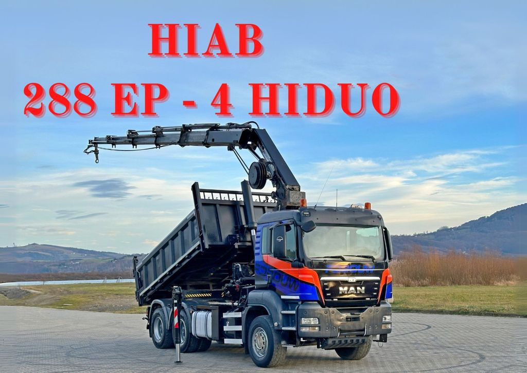 MAN TGS 33.480 * HIAB 288 EP - 4 HIDUO/ FUNK * 6x4 MAN TGS 33.480 * HIAB 288 EP - 4 HIDUO/ FUNK * 6x4 - شاحنة كرين, قلابات: صور 1 MAN TGS 33.480 * HIAB 288 EP - 4 HIDUO/ FUNK * 6x4 MAN TGS 33.480 * HIAB 288 EP - 4 HIDUO/ FUNK * 6x4 - شاحنة كرين, قلابات: صور 1