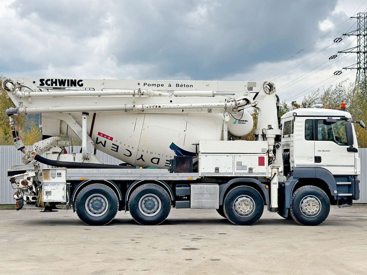MAN TGS 35.400 BETONPUMPE * 8x4 / TOPZUSTAND - مضخة خرسانة: صور 5 MAN TGS 35.400 BETONPUMPE * 8x4 / TOPZUSTAND - مضخة خرسانة: صور 5