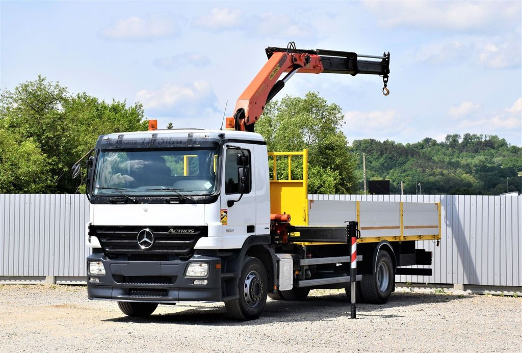 Mercedes-Benz ACTROS 1832 PRITSCHE 6,70m * PK 15500*TOPZUSTAND Mercedes-Benz ACTROS 1832 PRITSCHE 6,70m * PK 15500*TOPZUSTAND - شاحنة كرين: صور 2 Mercedes-Benz ACTROS 1832 PRITSCHE 6,70m * PK 15500*TOPZUSTAND Mercedes-Benz ACTROS 1832 PRITSCHE 6,70m * PK 15500*TOPZUSTAND - شاحنة كرين: صور 2