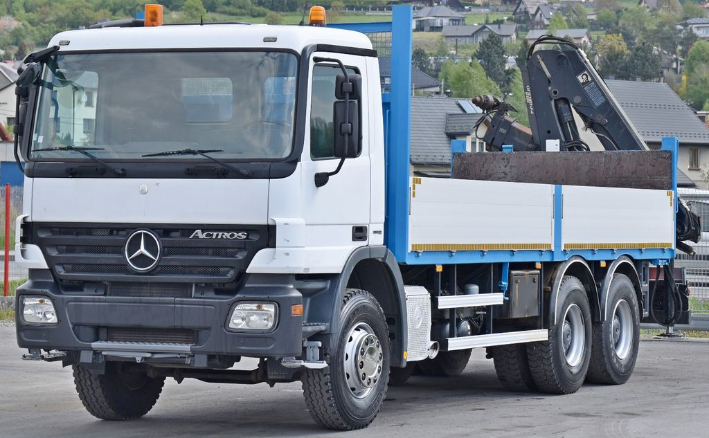 Mercedes-Benz ACTROS 2632 * HIAB 144BS-2HIDUO+FUNK / 6x4 - شاحنة كرين: صور 4 Mercedes-Benz ACTROS 2632 * HIAB 144BS-2HIDUO+FUNK / 6x4 - شاحنة كرين: صور 4