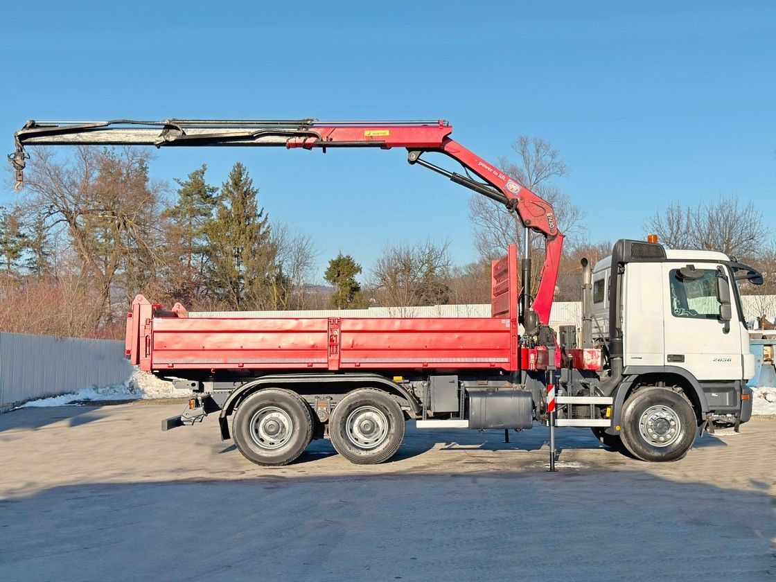 Mercedes-Benz ACTROS 2636* KIPPER 5,25 + BORDMATIC / 6x4 - قلابات: صور 4 Mercedes-Benz ACTROS 2636* KIPPER 5,25 + BORDMATIC / 6x4 - قلابات: صور 4