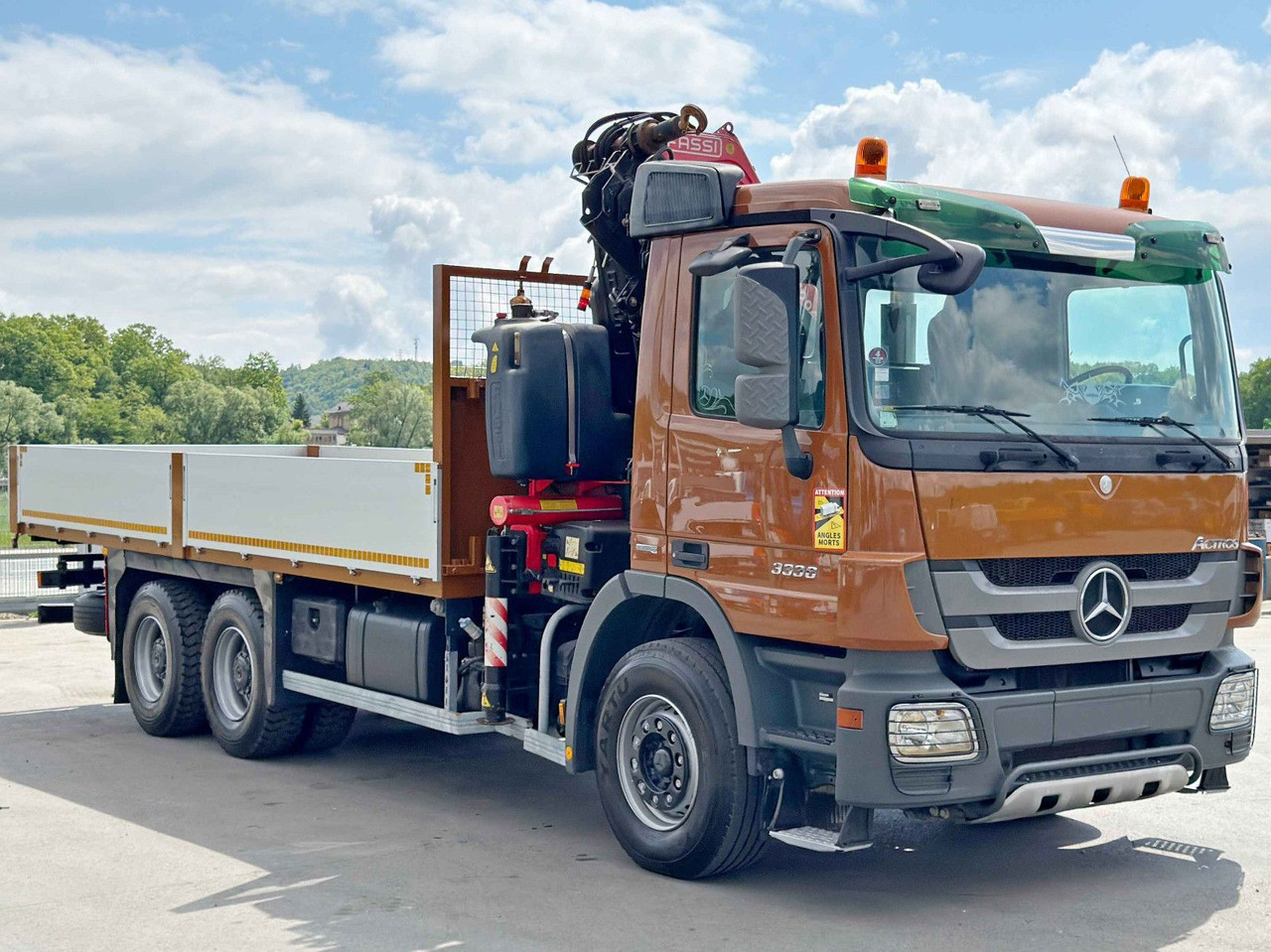 Mercedes-Benz ACTROS 3336 * FASSI F290A.22 + FUNK / 6x4 * TOP - شاحنة كرين: صور 3 Mercedes-Benz ACTROS 3336 * FASSI F290A.22 + FUNK / 6x4 * TOP - شاحنة كرين: صور 3