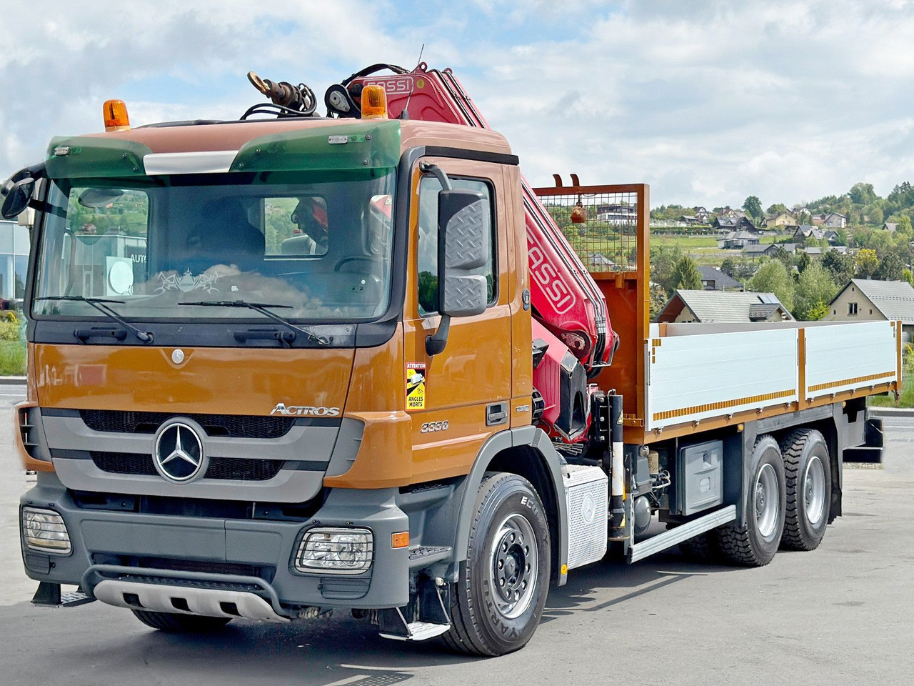 Mercedes-Benz ACTROS 3336 * FASSI F290A.22 + FUNK / 6x4 * TOP - شاحنة كرين: صور 4 Mercedes-Benz ACTROS 3336 * FASSI F290A.22 + FUNK / 6x4 * TOP - شاحنة كرين: صور 4
