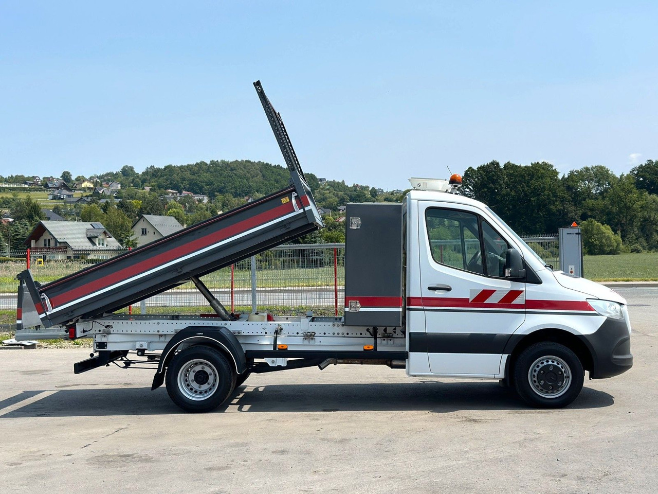 قلاب صغير Mercedes-Benz Sprinter 516 CDI Kipper 3,00 m Perfect condition: صور 8