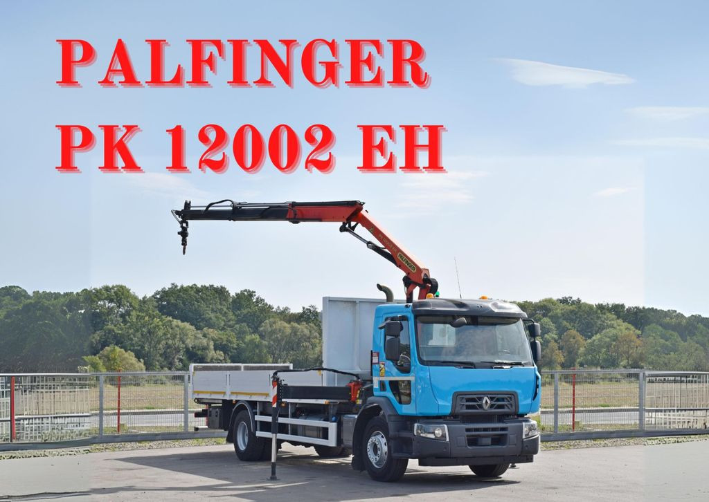Renault C 320 * PK 12002 EH A + FUNK * TOPZUSTAND - شاحنة كرين, شاحنات مسطحة: صور 1 Renault C 320 * PK 12002 EH A + FUNK * TOPZUSTAND - شاحنة كرين, شاحنات مسطحة: صور 1